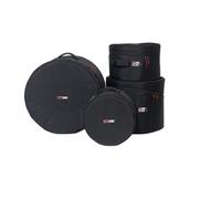 Gator Cases GP-ICON-JZFUSION Icon Series Jazz Fusion Drum Bag 4pc Set Durable Protection Black