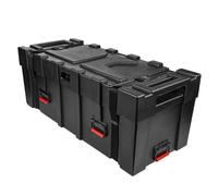 Gator Cases Grooves Series Drum Hardware Case - Roto-Molded 42" x 16" Transport Case with Wheels & Telescopic Handle - Weatherproof & Stackable (GPC4216DHW), Black