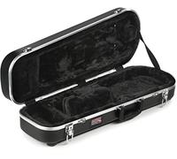 Gator Cases Lightweight Molded Violin Case with Locking Latch and Storage Compartment; Full Sized (GC-VIOLIN-4/4)