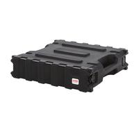 Gator Cases Pro Series Molded Mil-Grade Rack Case, black (G-PRO-2U-19)