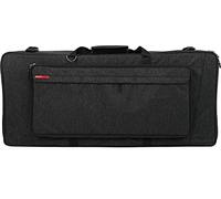 Gator Cases Transit Series Keyboard Gig Bag with Adjustable Backpack Straps for 61-Note Keyboards - Charcoal (GTK61-BLK)