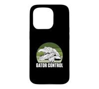 Gator Control Funny Alligator Hunting Crocodile Gator Hunter Case for iPhone 15 Pro
