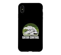 Gator Control Funny Alligator Hunting Crocodile Gator Hunter Case for iPhone XS Max