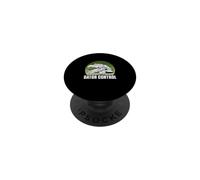 Gator Control Funny Alligator Hunting Crocodile Gator Hunter PopSockets Adhesive PopGrip