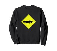 Gator Crossing Louisiana Florida Mississippi Alligator Sweatshirt