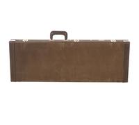 Gator Deluxe Wood Case for Electric Guitars - Vintage Brown Exterior