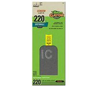 GATOR FINISHING PRODUCTS 4255 Clamp-On Precut Drywall Sanding Screen, Black, 220 Grit