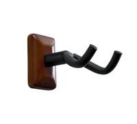 Gator Frameworks Acoustic/Electric Guitar Wall Hanger with Mahogany Mounting Plate (GFW-GTR-HNGRMHG)