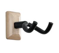 Gator Frameworks Acoustic/Electric Guitar Wall Hanger with Maple Mounting Plate (GFW-GTR-HNGRMPL)