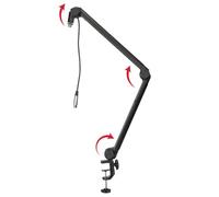 Frameworks - Deluxe Desk-mounted Broadcast Microphone Boom Arm