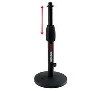 Gator Frameworks Deluxe Desktop Microphone Stand with Adjustable Height (GFW MIC