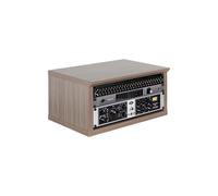 Gator Frameworks Elite Furniture Series 4U Wood Desktop Studio Rack in Driftwood Grey Finish (GFW-ELITERK-4U-GRY)