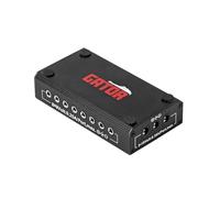 Gator Frameworks G-BUS-8-UK Pedalboard Power Supply - 8 Isolated Outputs, UK Version, Includes Cables, Reliable Power for Guitar Effect Pedals, Ideal for Studio and Live Performances