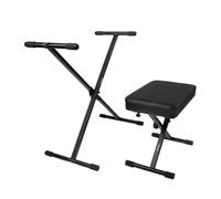 Gator Frameworks Keyboard Bench & X-Stand Set (GFW-KEYBENCH-SET)