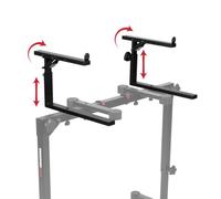 Gator Frameworks Keyboard Series 2nd Tier Addon for GFW-KEY-6000 Table Style Stand, (GFW-KEY-6000-2T)