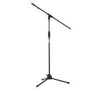 Gator Frameworks Rok-It Standard Microphone Stand with Fixed Boom Arm and Tripod Base; (RI-MICTP-FBM)