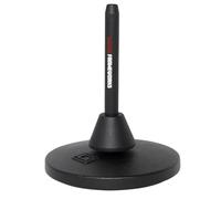 Gator Frameworks Upright Weighted Round Base Stand for Clarinets or Flutes (GFW-BNO-CLRFLU),Black
