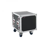 Gator G-TOUR 10U CAST Standard Audio Road Rack Case with Casters