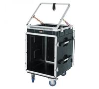 Gator GRC-10X12 PU Moulded Pop-Up Rack Case 10U Top 12U Side