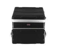 Gator ATA Molded 10U Top / 4U Bottom PE Slant Top Console Rack