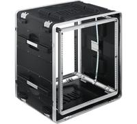 Gator GSHOCK12L ATA 12 Deluxe Polyethylene Shock Rack with Rubber Shock Suspension