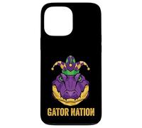 Gator Mardi Gras Alligator Jester Mardigator Costume Case for iPhone 13 Pro Max