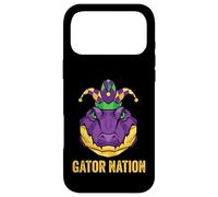 Gator Mardi Gras Alligator Jester Mardigator Costume Case for iPhone 17 Pro Max
