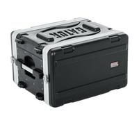Gator Molded PE 6U 14.25 inch Deep Rack Case with Front / Rear Rails and Locking
