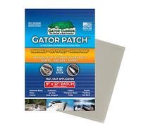 Gator Patch Fiberglass Reinforced Repair Patch - Repairs Holes, Dents & Cracks on Multiple Surfaces - DIY Prep, Peel & Stick - 3 Sizes - USA Made