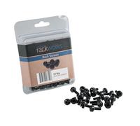 Gator Rackworks Standard Size Rack Screws; 25 Pack (GRW-SCRW025), Black