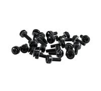 Gator Rackworks Standard Sized Rack Screws; 50 Pack (GRW-SCRW050),Black
