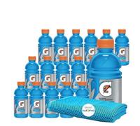 Gatorade Cool Blue Thirst Quencher Electrolyte Enhanced Sports Drink 12 fl oz Plastic Bottle 18 Pack