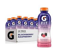 Gatorade Fit Electrolyte Beverage, Healthy Real Hydration, Blackberry Raspberry, 16.9.oz Bottles (12 Pack)