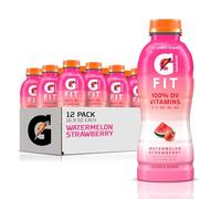 Gatorade G Fit Electrolyte Beverage, Healthy Real Hydration, Watermelon Strawberry, 16. Bottles (12 Pack)