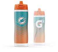 Gatorade Gx NFL Non-Slip Squeeze Bottles, 30 fl oz, Gx Hydration System