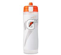 Gatorade Hydration System with Non-Slip Gx Squeeze Bottles & Gx Sports Drink Concentrate Pods (White)