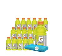 Gatorade Lemon Lime Thirst Quencher Electrolyte Enhanced Sports Drink 12 fl oz Plastic Bottle 18 Pack