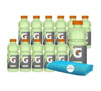 Gatorade Lime Cucumber Thirst Quencher Electrolyte Enhanced Sports Drink 20 fl oz Plastic Bottle 12 Pack