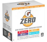 Gatorade Zero Powder Variety Pack - 40 Count - Powder Packs - Zero Powder Packs - Zero Powder - Zero Sugar - Powder Mix Variety - Sugar Free Hydration with Essential Electrolytes