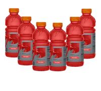 Gatorradde Cool Blue,Fruit Punch,Orange,Lemon Lime,Grape,Frost Cherry Flavoured Drink Bottles 591ml - Refreshing and Hydrating Drinks (6 x Bottles, Fruit Punch Drink 591ml)