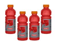 Gatorradde Cool Blue,Fruit Punch,Orange,Lemon Lime,Grape,Frost Cherry Flavoured Drink Bottles 591ml - Refreshing and Hydrating Drinks (4 x Bottles, Fruit Punch Drink 591ml)