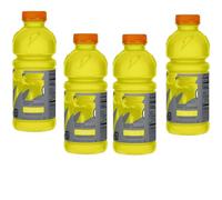 Gatorradde Cool Blue,Fruit Punch,Orange,Lemon Lime,Grape,Frost Cherry Flavoured Drink Bottles 591ml - Refreshing and Hydrating Drinks (4 x Bottles, Lemon lime drink 591ml)