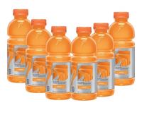 Gatorradde Cool Blue,Fruit Punch,Orange,Lemon Lime,Grape,Frost Cherry Flavoured Drink Bottles 591ml - Refreshing and Hydrating Drinks (6 x Bottles, Orange Drink 591ml)
