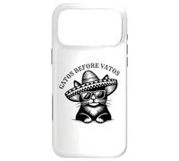 Gatos Before Vatos Womens Funny Kitten Lovers Spanish Joke Case for iPhone 17 Pro Max