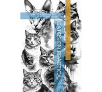 GATOS EN PRÁCTICA: APRENDER A DIBUJAR GATOS EN BLANCO Y NEGRO