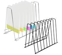 Gatphy 2Pcs Reusable Bag Drying Rack Stainless Steel Kitchen Storage Organizer 9 Rods Drying Stand for Freezer Bags Silicone Bags Utensils Makeup Brushes Countertop Space Saving Holder