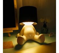 Gatphy Shy Boy Table Lamp A Little Shy Man Lamp Naughty Boy Desk Light Soft Warm Night Light Bedroom Table Lamps Funny Bedside Night Lamps for Home Bedroom Decoration