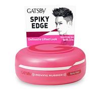 Gatsby Moving Rubber Spiky Edge Hair Wax, Pink Spiky Edge 85g