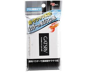 Gatsby Powdered Oil Clear Paper / 70 Sheets