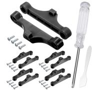 GATSUZG 5 Pairs for AM5/AM4 CPU Heatsink Bracket with Mounting Screws, Plastic Cooling Fan Support for AMD X870/X670/B650/A620/X570/B550/A520/X470/B450/B350/A320 Motherboards, with Screwdriver